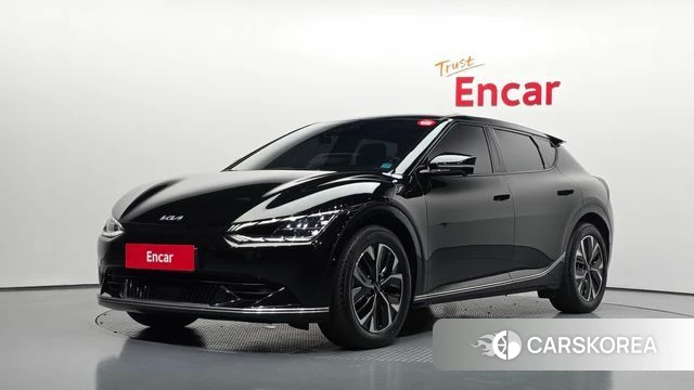 Kia EV6 2023 Черный из Кореи