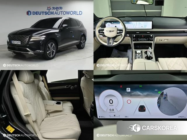 Genesis GV80 2024 Черный из Кореи