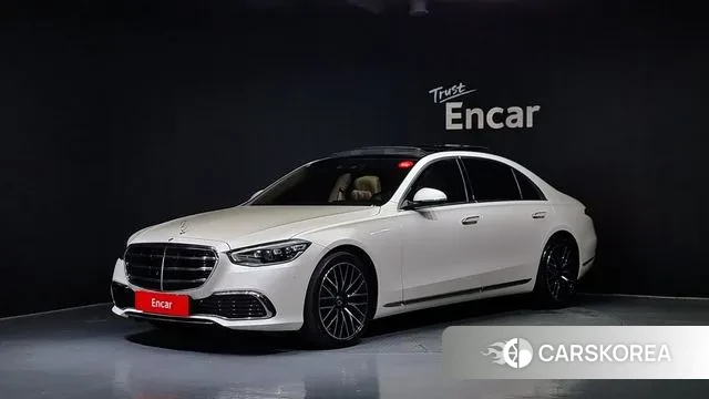 Mercedes-Benz S-Class W223 2022 Белый из Кореи