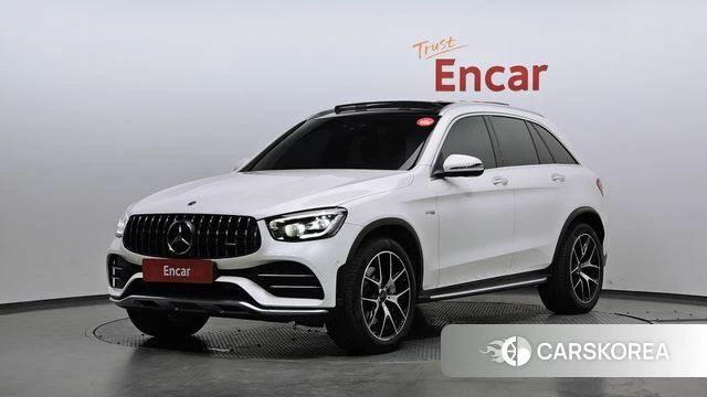 Mercedes-Benz GLC-Class X253 2021 Белый из Кореи