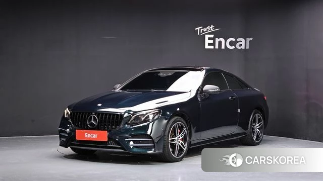 Mercedes-Benz E-Class W213 2018 Зеленый из Кореи