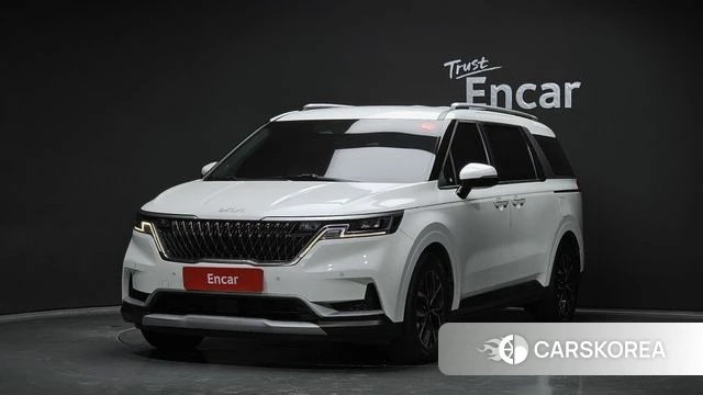 Kia Carnival 4th generation 2022 Белый из Кореи
