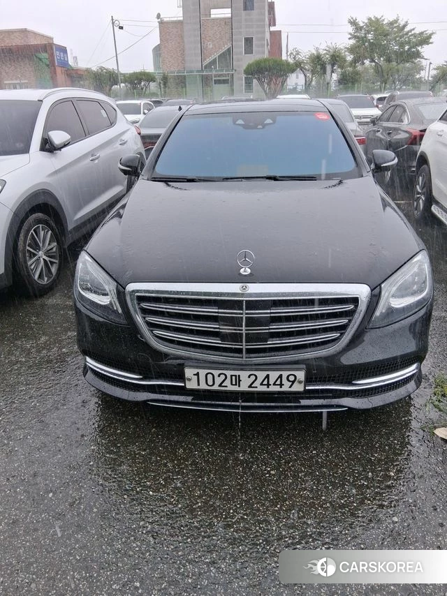 Mercedes-Benz S-Class W222 2020 Черный из Кореи