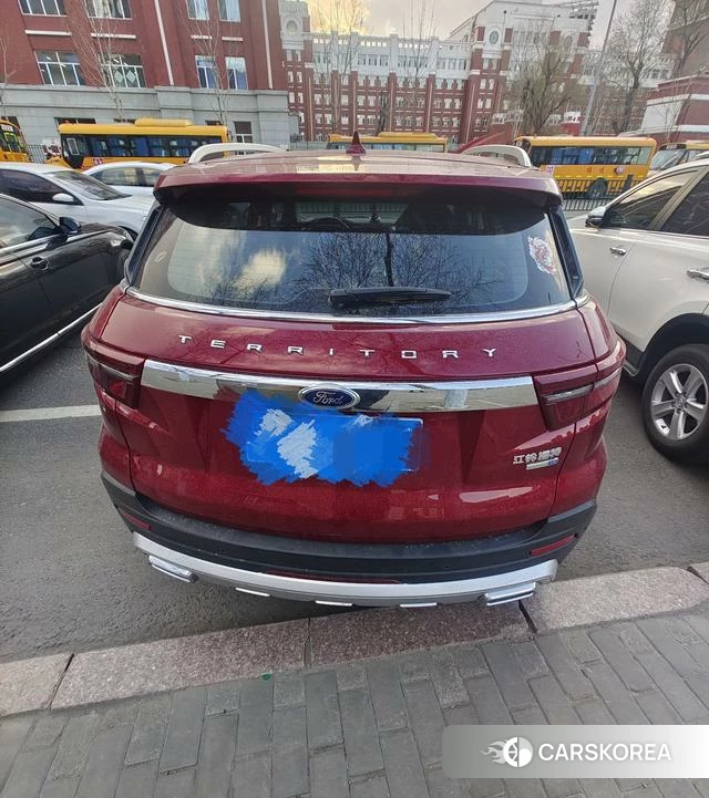 Ford Territory 2020 Красный из Китая