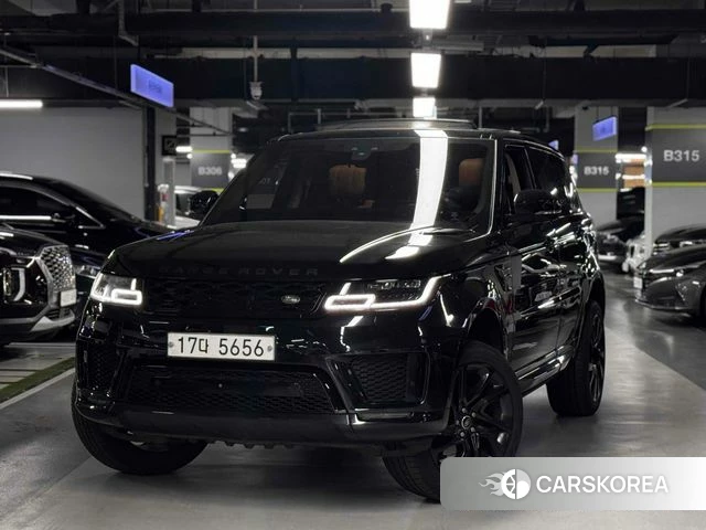 Land Rover Range Rover Sport 2nd Generation 2018 Черный из Кореи