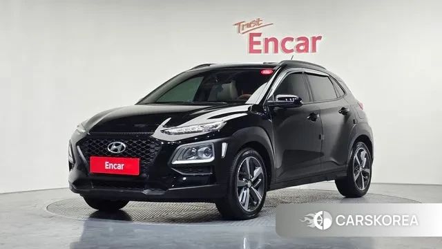 Hyundai Kona 2018 Черный из Кореи