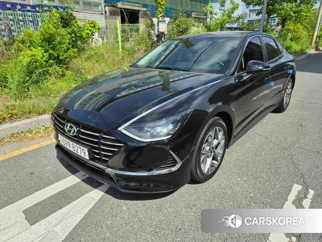 Hyundai Sonata (DN8) 2022 Черный из Кореи