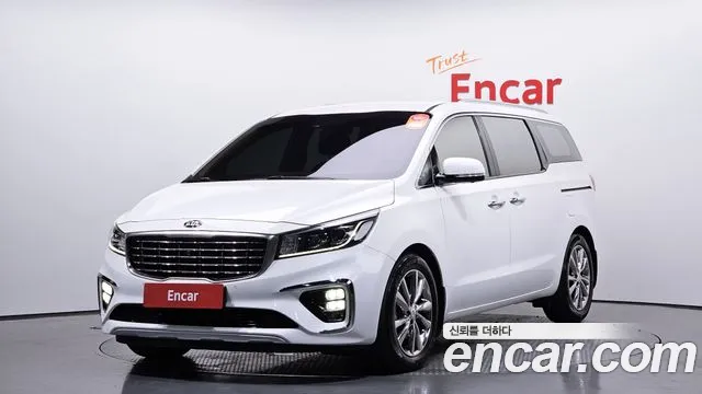 Kia The New Carnival 2019 Белый из Кореи