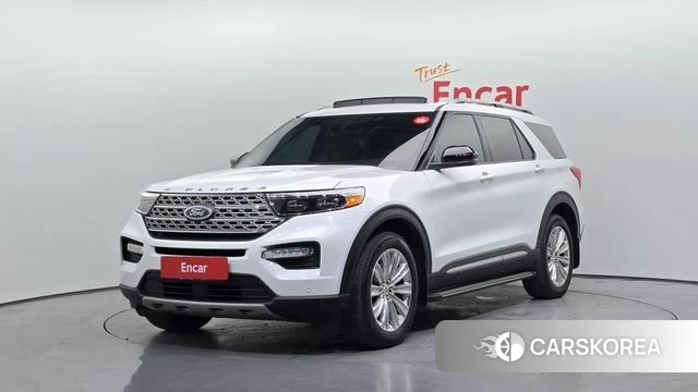 Ford Explorer 6th Generation 2022 Белый из Кореи