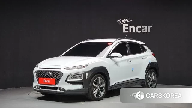 Hyundai Kona 2018 Белый из Кореи