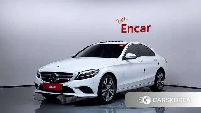 Mercedes-Benz C-Class W205 2020 Белый из Кореи