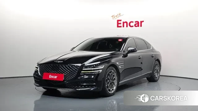 Genesis G80 (RG3) 2021 Черный из Кореи