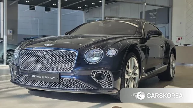 Bentley Continental GT 3rd Generation 2023 Синий из Кореи
