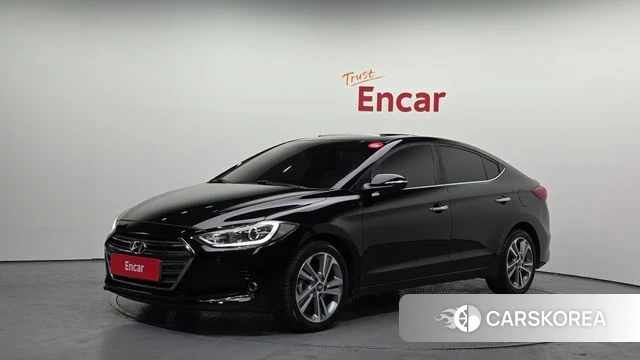Hyundai Avante AD 2018 Черный из Кореи