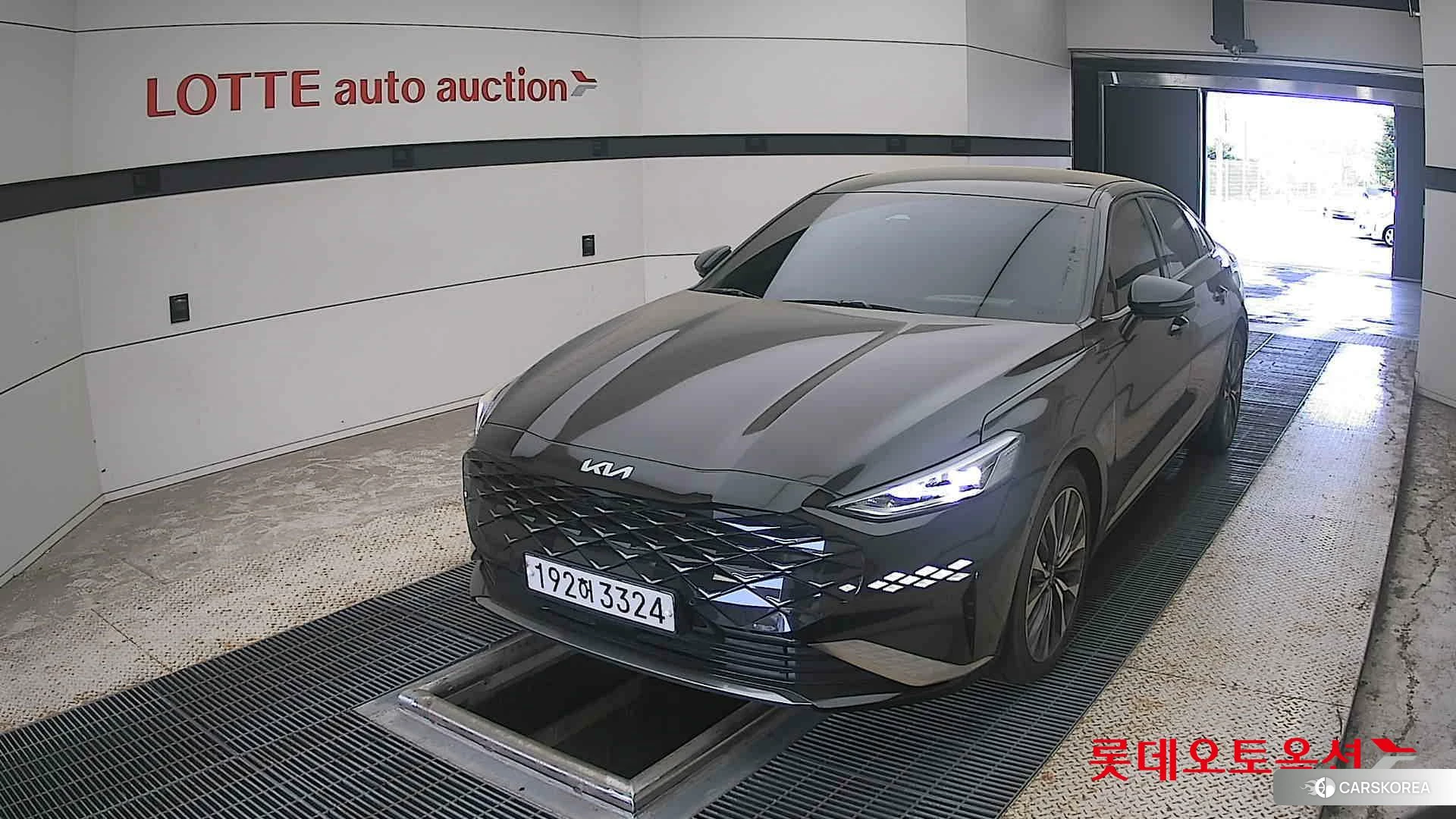 Kia K8 2023 Aurora Black Pearl из Кореи