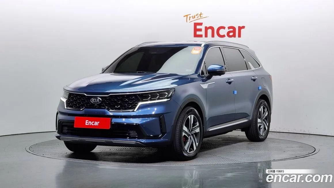 Kia Sorento 4th Generation 2021 Синий из Кореи