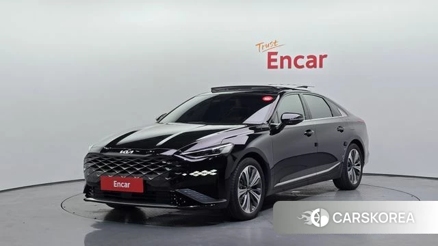 Kia K8 Hybrid 2023 Черный из Кореи