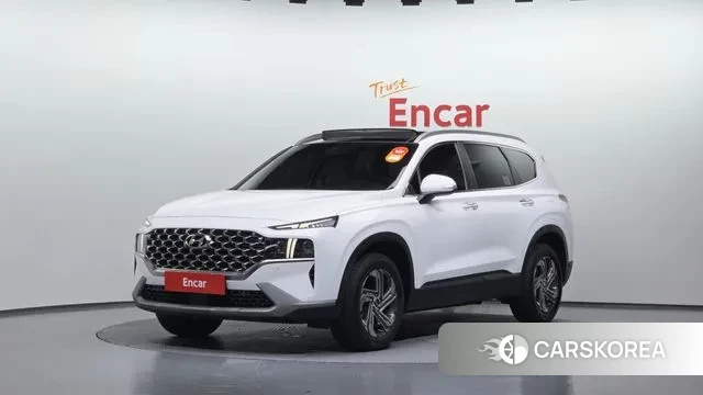 Hyundai The New Santa Fe 2022 Белый из Кореи