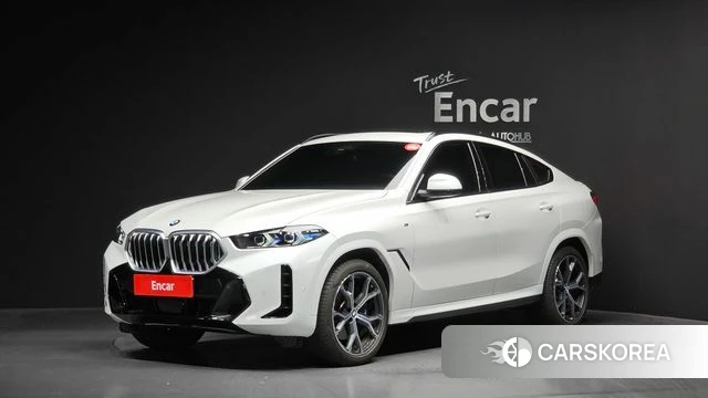 BMW X6 (G06) 2024 Белый из Кореи
