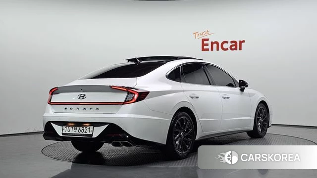 Hyundai Sonata (DN8) 2019 Белый из Кореи