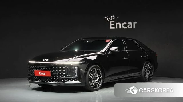 Hyundai Grandeur (GN7) 2024 Черный из Кореи