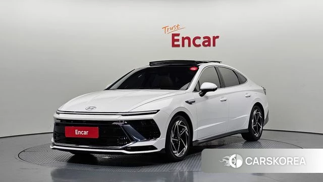 Hyundai Sonata D Edge (DN8) 2023 Белый из Кореи