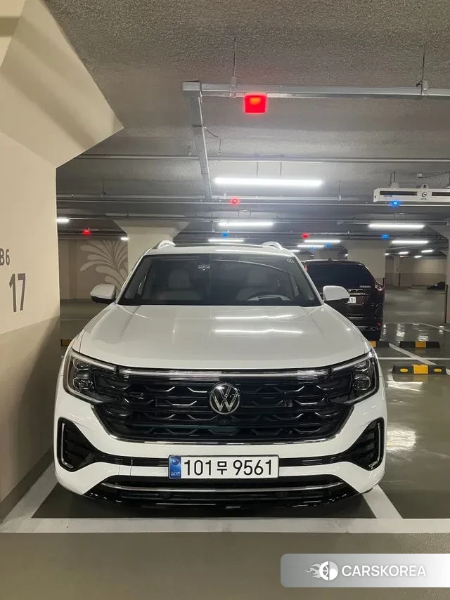 Volkswagen Atlas 2025 Белый из Кореи