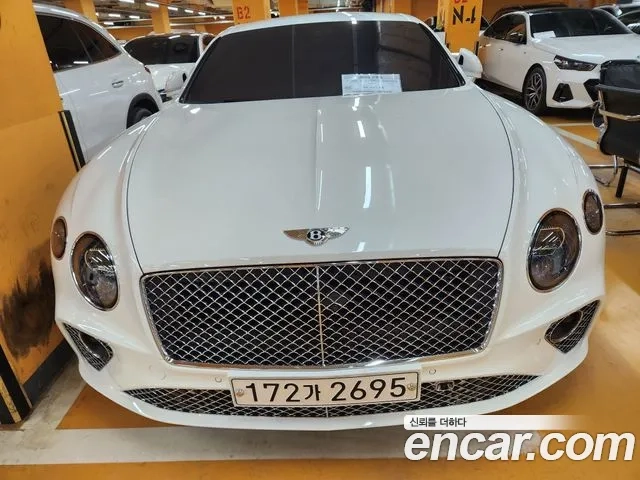 Bentley Continental GT 3rd Generation 2023 Белый из Кореи