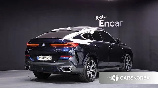 BMW X6 (G06) 2021 Синий из Кореи