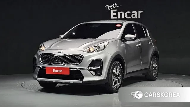 Kia Sportage The Bold 2021 Серый из Кореи
