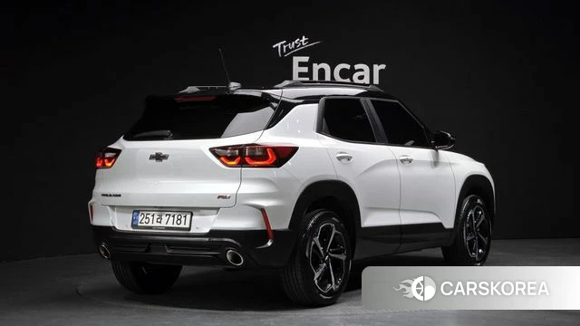 Chevrolet (GM Daewoo) The New Trail Blazer 2023 Белый из Кореи