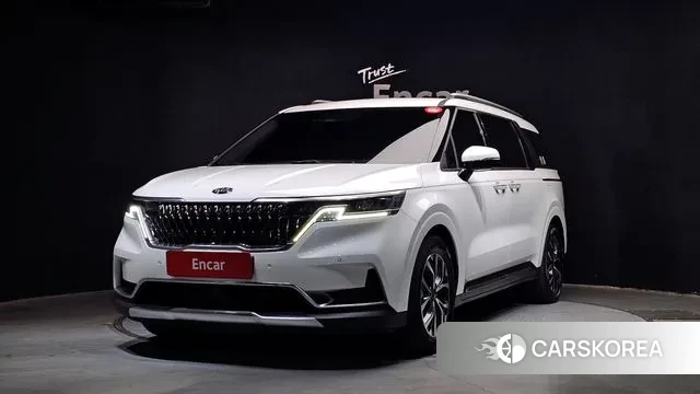 Kia Carnival 4th generation 2021 Белый из Кореи