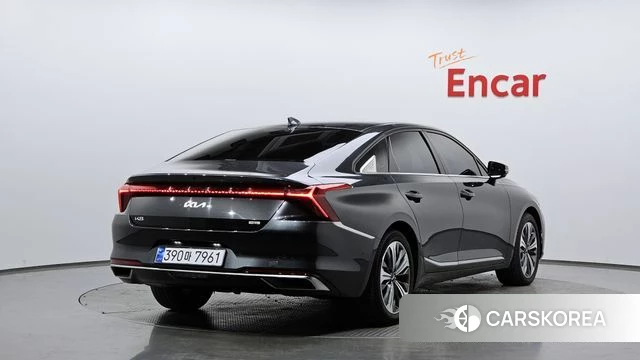 Kia K8 Hybrid 2021 Серый из Кореи