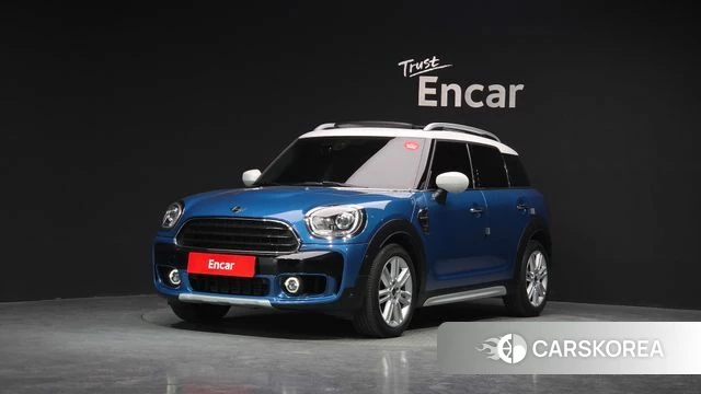 Mini Cooper Countryman 2020 Синий из Кореи