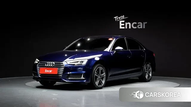 Audi A4 (B9) 2019 Синий из Кореи