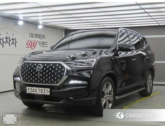 Ssangyong All New Rexton 2021 Черный из Кореи