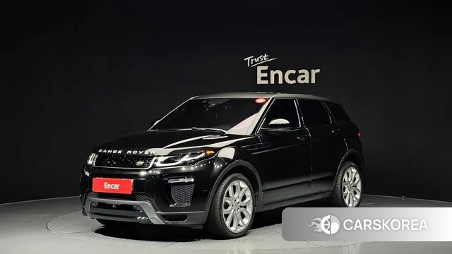 Land Rover Range Rover Evoque 2018 Черный из Кореи