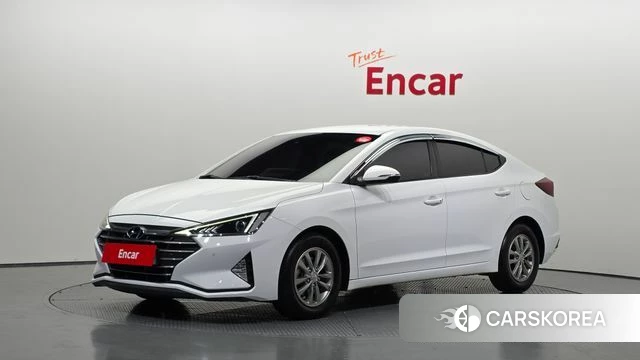 Hyundai The New Avante AD 2019 Белый из Кореи