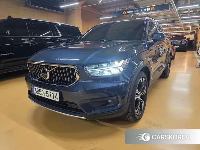 Volvo XC40 2021 Синий из Кореи