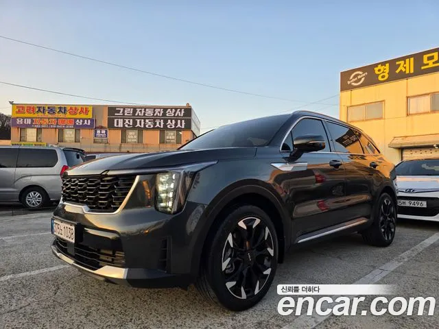 Kia The New Sorento 4th Generation 2024 Серый из Кореи