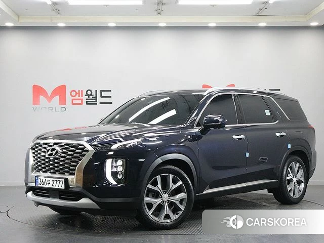 Hyundai Palisade 2022 Синий из Кореи