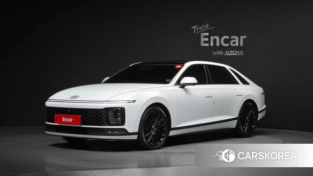 Hyundai Grandeur Hybrid (GN7) 2023 Белый из Кореи