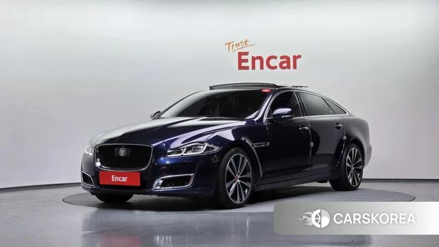 Jaguar All New XJ 2018 Синий из Кореи