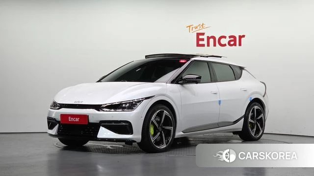 Kia EV6 2023 Белый из Кореи