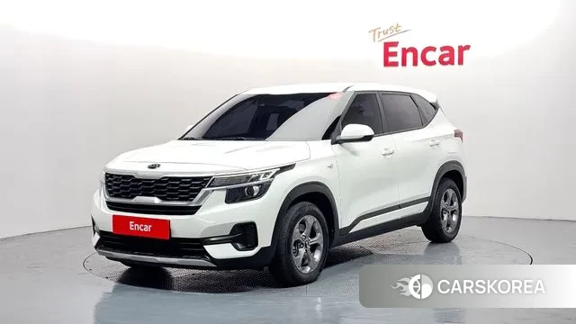 Kia Seltos 2021 Белый из Кореи