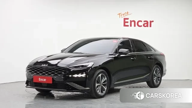 Kia K8 Hybrid 2022 Черный из Кореи