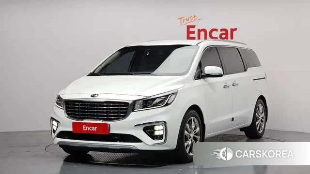 Kia The New Carnival 2018 Белый из Кореи