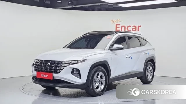 Hyundai Tucson (NX4) 2022 Белый из Кореи