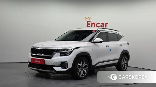 Kia Seltos 2022 Белый из Кореи