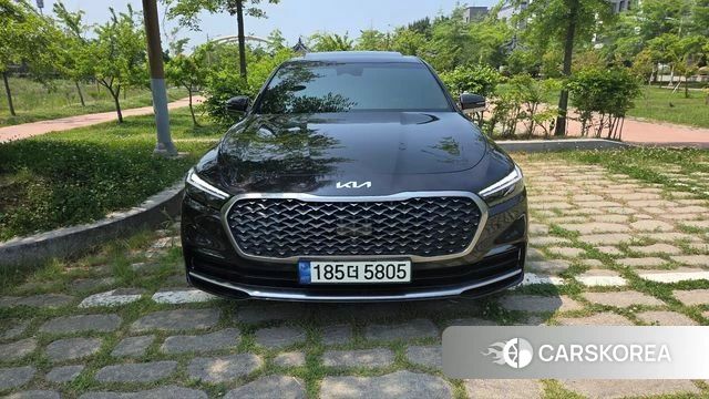 Kia The New K9 2nd generation 2021 Серый из Кореи